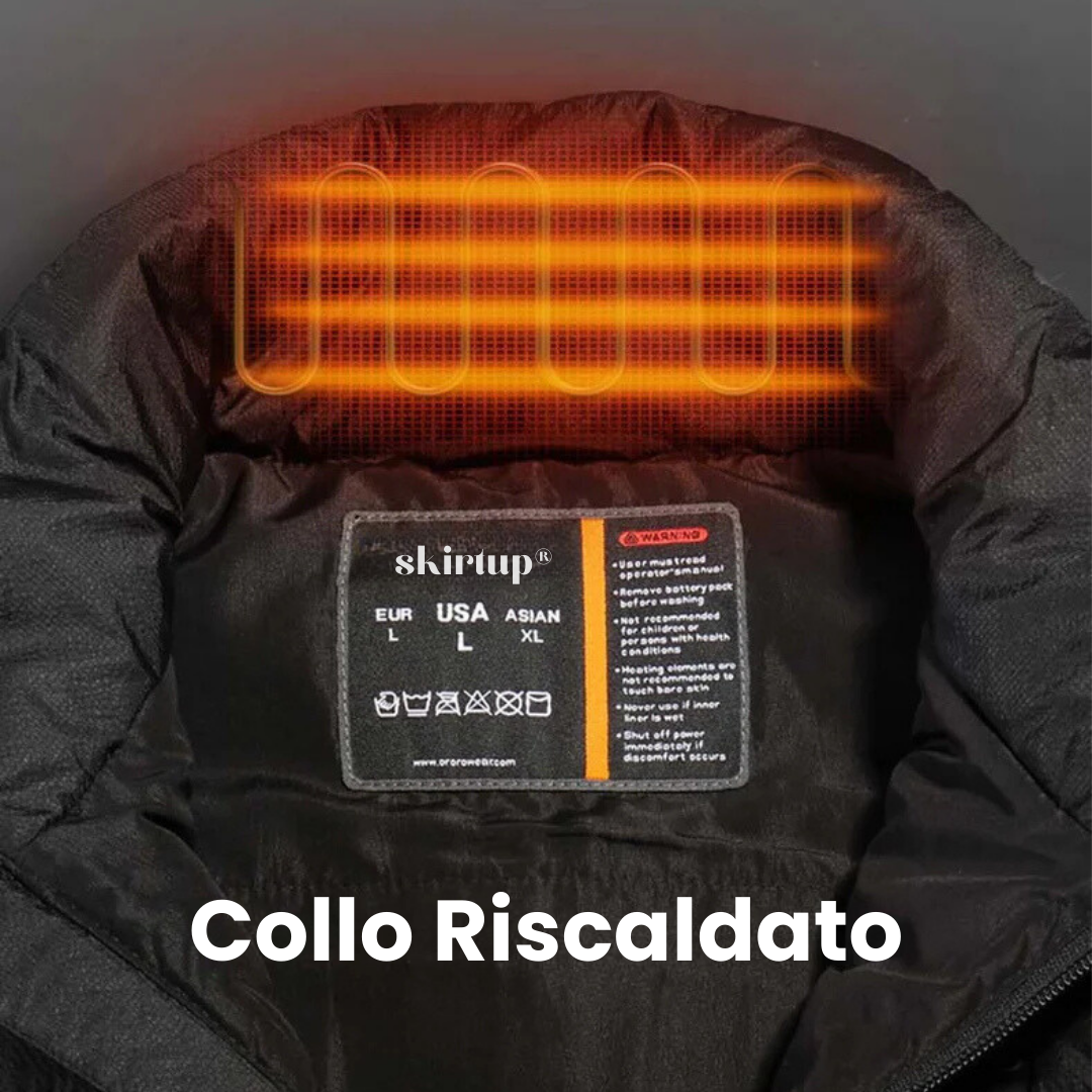 Gilet Riscaldante con Powerbank Omaggio